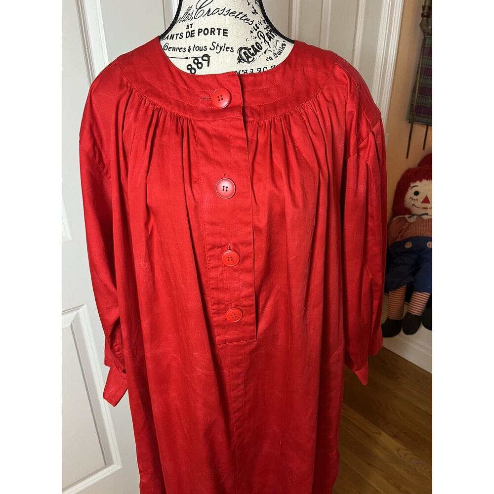 Vintage Yves Saint Laurent Cotton Smock dress size 34